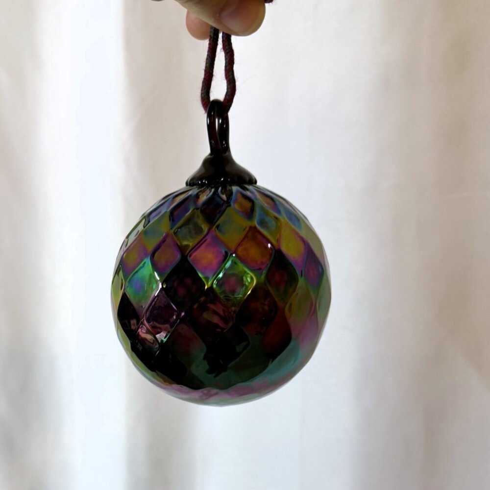 VINTAGE Glass Eye Studio Christmas Ornament
